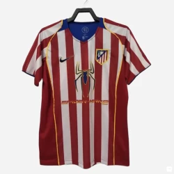 Atlético Madrid Retro Drakt 2004-05 Hjemme Mann