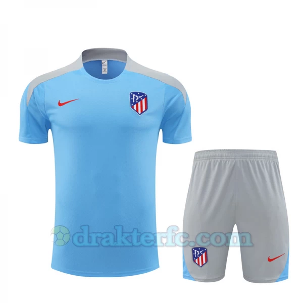 Atlético Madrid Trenings T-skjorte Sett 2024-25 Light