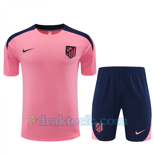 Atlético Madrid Trenings T-skjorte Sett 2024-25 Rosa