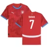 Barak #7 Tsjekkia Fotballdrakter EM 2024 Hjemmedrakt Mann