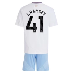 Barn Aston Villa Fotballdrakter 2024-25 J.Ramsey #41 Bortedraktsett