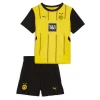 Barn BVB Borussia Dortmund Fotballdrakter 2024-25 Hjemmedraktsett