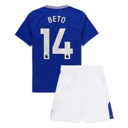 Barn Everton FC Beto #14 Fotballdrakter 2024-25 Hjemmedraktsett
