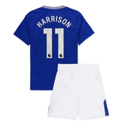 Barn Everton FC Harrison #11 Fotballdrakter 2024-25 Hjemmedraktsett