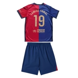 Barn FC Barcelona Lamine Yamal #19 Fotballdrakter 2024-25 Hjemmedraktsett