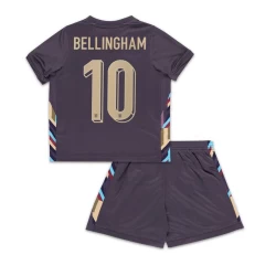 Barn Jude Bellingham #10 England Fotballdrakter EM 2024 Bortedraktsett