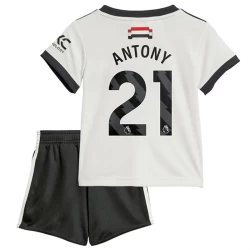 Barn Manchester United Fotballdrakter Antony #21 2024-25 Tredjedraktsett