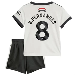 Barn Manchester United Fotballdrakter Bruno Fernandes #8 2024-25 Tredjedraktsett