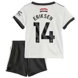 Barn Manchester United Fotballdrakter Christian Eriksen #14 2024-25 Tredjedraktsett