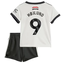 Barn Manchester United Fotballdrakter Hojlund #9 2024-25 Tredjedraktsett