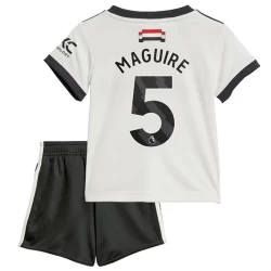 Barn Manchester United Fotballdrakter Maguire #5 2024-25 Tredjedraktsett