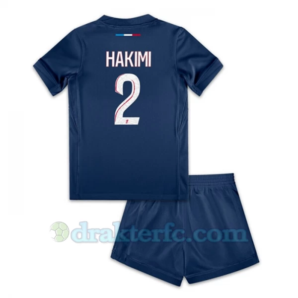 Barn Paris Saint-Germain PSG Achraf Hakimi #2 Fotballdrakter 2024-25 Hjemmedraktsett