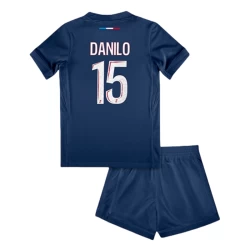 Barn Paris Saint-Germain PSG Danilo #15 Fotballdrakter 2024-25 Hjemmedraktsett