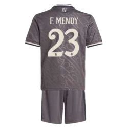 Barn Real Madrid Fotballdrakter F.Mendy #23 2024-25 Tredjedraktsett