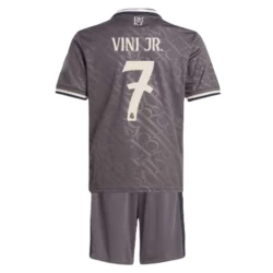 Barn Real Madrid Fotballdrakter Vinicius Junior #7 2024-25 Tredjedraktsett