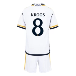 Barn Real Madrid Toni Kroos #8 Fotballdrakter 2023-24 Hjemmedraktsett