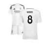 Barn Real Madrid Toni Kroos #8 Fotballdrakter 2024-25 Hjemmedraktsett