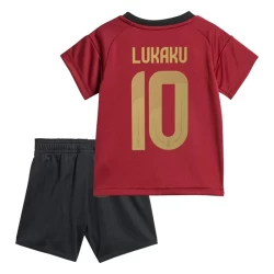 Barn Romelu Lukaku #10 Belgia Fotballdrakter EM 2024 Hjemmedraktsett