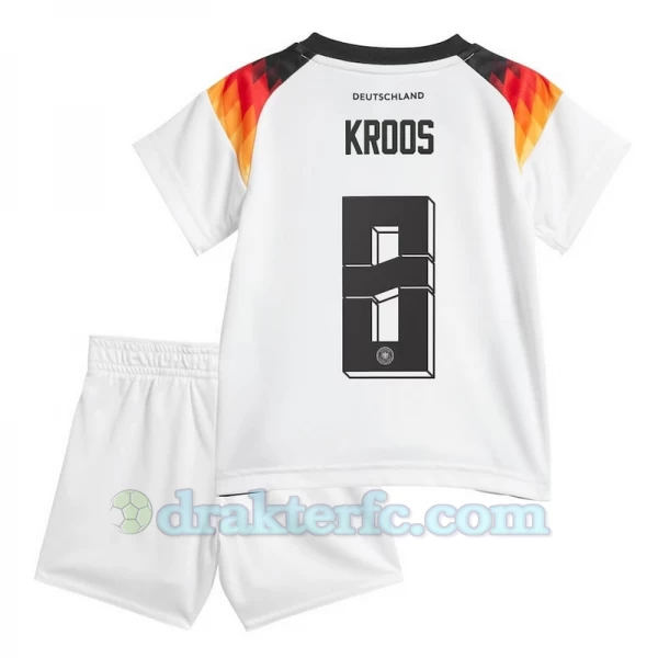 Barn Toni Kroos #8 Tyskland Fotballdrakter EM 2024 Hjemmedraktsett