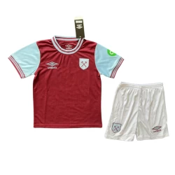 Barn West Ham United Fotballdrakter 2024-25 Hjemmedraktsett