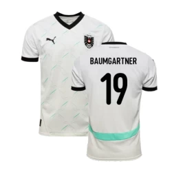 Baumgartner #19 Østerrike Fotballdrakter EM 2024 Bortedrakt Mann