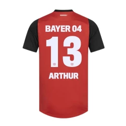 Bayer 04 Leverkusen Arthur #13 Fotballdrakter 2024-25 Hjemmedrakt Mann