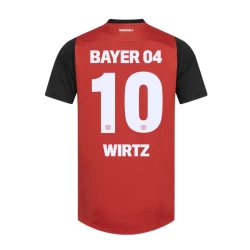 Bayer 04 Leverkusen Florian Wirtz #10 Fotballdrakter 2024-25 Hjemmedrakt Mann