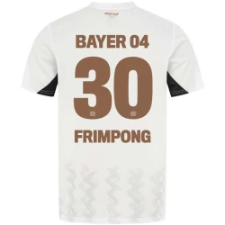 Bayer 04 Leverkusen Fotballdrakter 2024-25 Frimpong #30 Bortedrakt Mann