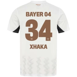 Bayer 04 Leverkusen Fotballdrakter 2024-25 Granit Xhaka #34 Bortedrakt Mann