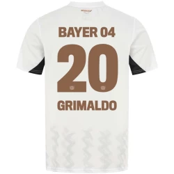 Bayer 04 Leverkusen Fotballdrakter 2024-25 Grimaldo #20 Bortedrakt Mann