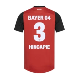Bayer 04 Leverkusen Hincapie #3 Fotballdrakter 2024-25 Hjemmedrakt Mann