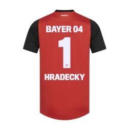 Bayer 04 Leverkusen Hradecky #1 Fotballdrakter 2024-25 Hjemmedrakt Mann