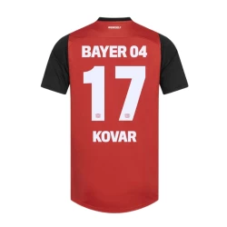 Bayer 04 Leverkusen Kovar #17 Fotballdrakter 2024-25 Hjemmedrakt Mann