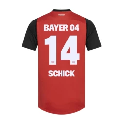Bayer 04 Leverkusen Schick #14 Fotballdrakter 2024-25 Hjemmedrakt Mann