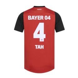 Bayer 04 Leverkusen Tah #4 Fotballdrakter 2024-25 Hjemmedrakt Mann