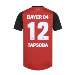 Bayer 04 Leverkusen Tapsoba #12 Fotballdrakter 2024-25 Hjemmedrakt Mann