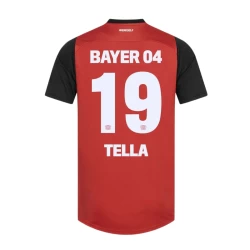 Bayer 04 Leverkusen Tella #19 Fotballdrakter 2024-25 Hjemmedrakt Mann