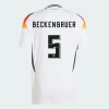 Beckenbauer #5 Tyskland Fotballdrakter EM 2024 Hjemmedrakt Mann