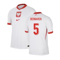 Bednarek #5 Polen Fotballdrakter EM 2024 Hjemmedrakt Mann