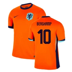 Bergkamp #10 Nederland Fotballdrakter EM 2024 Hjemmedrakt Mann