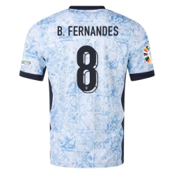 Bruno Fernandes #8 Portugal Fotballdrakter EM 2024 Bortedrakt Mann