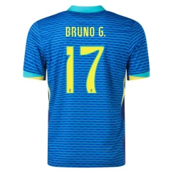 Bruno G. #17 Brasil Fotballdrakter Copa America 2024 Bortedrakt Mann