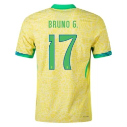 Bruno G. #17 Brasil Fotballdrakter Copa America 2024 Hjemmedrakt Mann