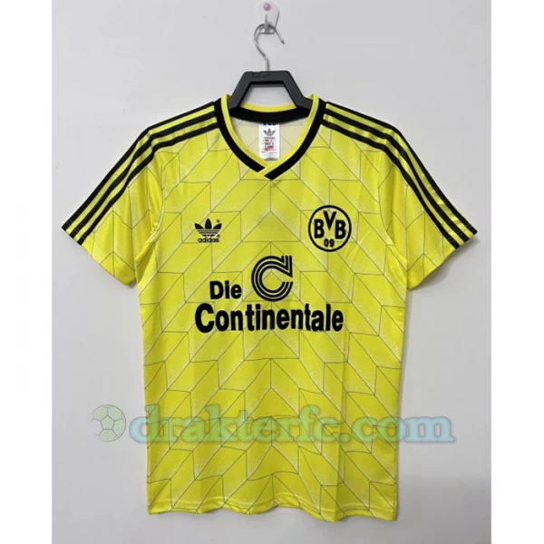 BVB Borussia Dortmund Retro Drakt 1988-89 Hjemme Mann