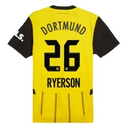 BVB Borussia Dortmund Ryerson #26 Fotballdrakter 2024-25 Hjemmedrakt Mann