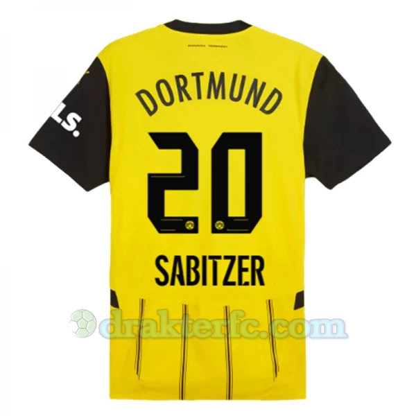 BVB Borussia Dortmund Sabitzer #20 Fotballdrakter 2024-25 Hjemmedrakt Mann
