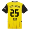BVB Borussia Dortmund Sule #25 Fotballdrakter 2024-25 Hjemmedrakt Mann