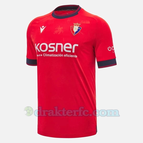 CA Osasuna Fotballdrakter 2024-25 Hjemmedrakt Mann