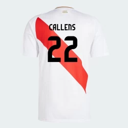Callens #22 Peru Fotballdrakter Copa America 2024 Hjemmedrakt Mann