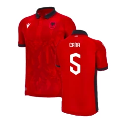Cana #5 Albania Fotballdrakter EM 2024 Hjemmedrakt Mann